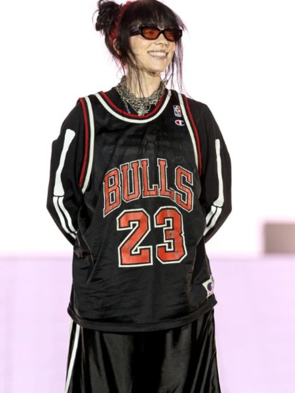Billie Eilish Basketball Jersey Bulls​ 23 03
