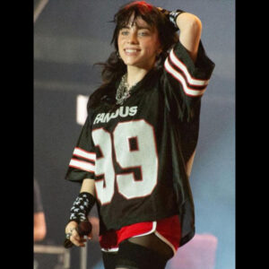 Billie Eilish Black Famous Oversized Jersey 01