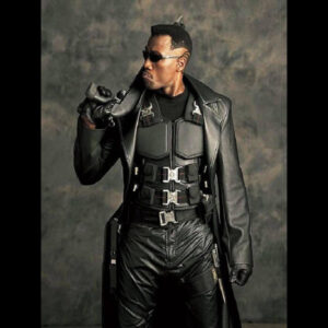 Blade Wesley Snipes Leather Vest 01