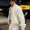 Brad Pitt f1 2025 off white bomber jacket 02
