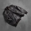Brown Black Leather Jacket For Men And Women 06