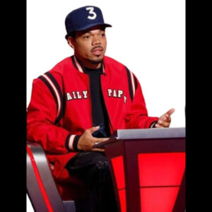 Chance The Rapper Bomber Jacket Red 01
