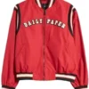 Chance The Rapper Bomber Jacket Red 02