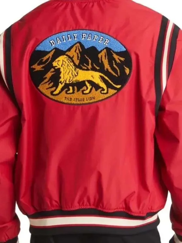 Chance The Rapper Bomber Jacket Red 03