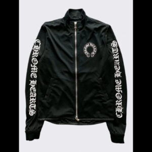 Chrome Hearts Track Black Jacket 01