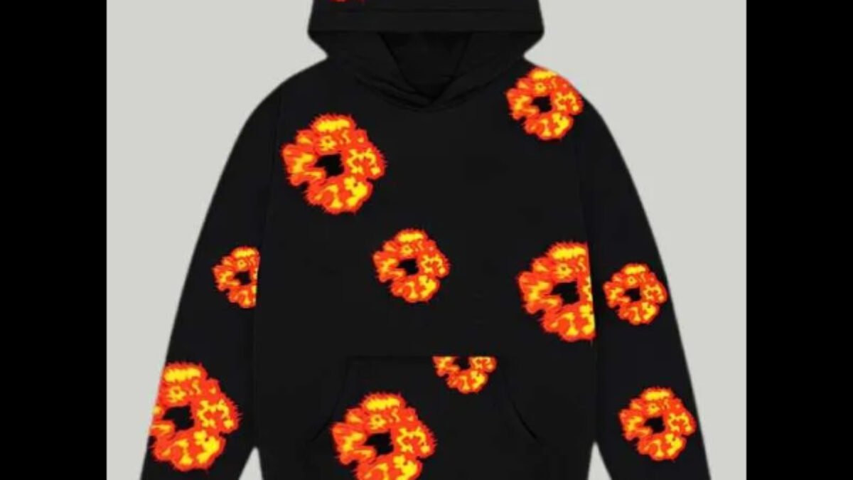 Offset x Denim Tears Flower Print Hoodie