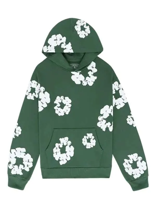 Denim Tears x Offset Wreath Flower Hoodie 02