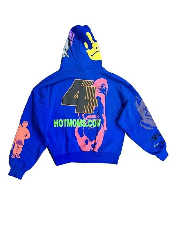 Drake Blue Pullover Hoodie 03