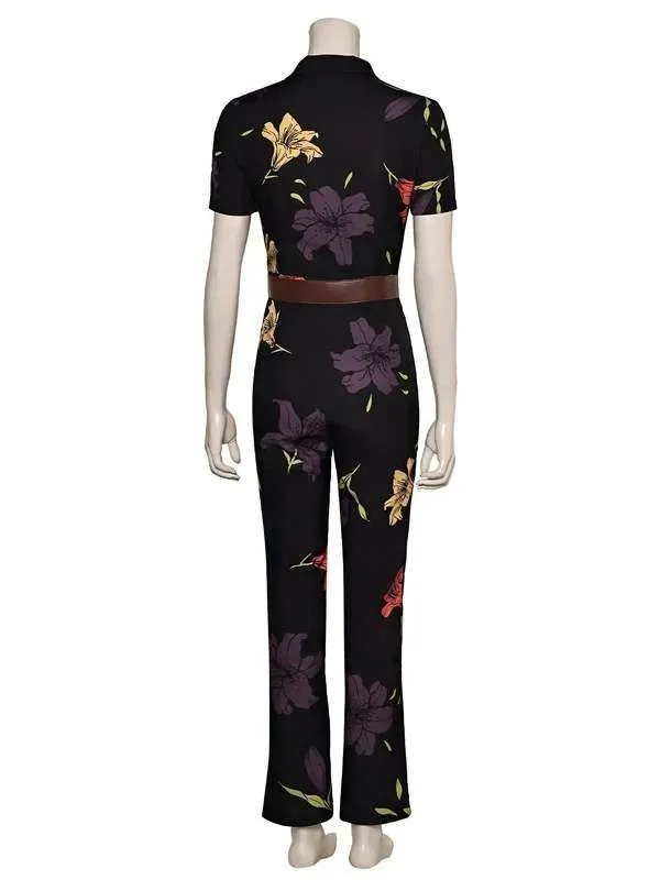 Emily Blunt Floral Jumpsuit in The Fall Guy 2024 02
