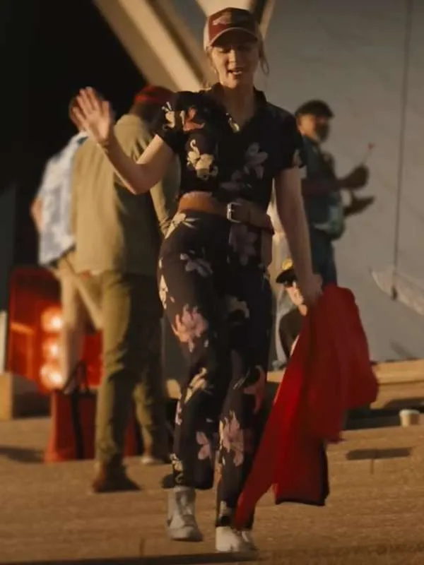 Emily Blunt Floral Jumpsuit in The Fall Guy 2024 04
