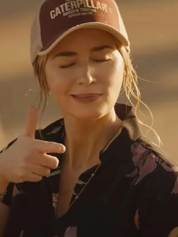 Emily Blunt Floral Jumpsuit in The Fall Guy 2024 05