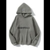 Grey Essentials Pullover Hoodie 01