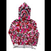 Hello Kitty Bape Pink Hoodie For Women 01