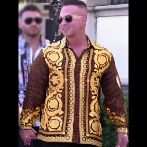 Jersey Shore Family Vacation S7 Mike Versace Print Shirt 01