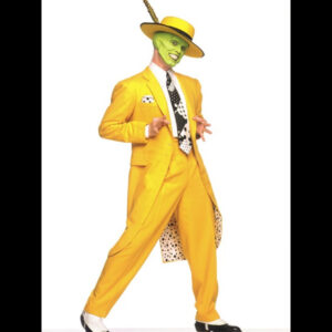Jim Carrey The Mask Yellow Costume Suit 01