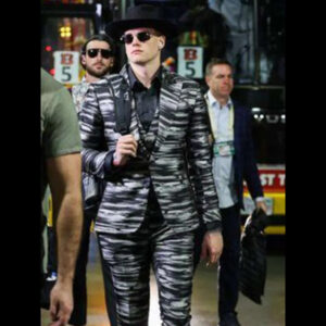 Joe Burrow Striped Suit​ From Super Bowl 2022 01