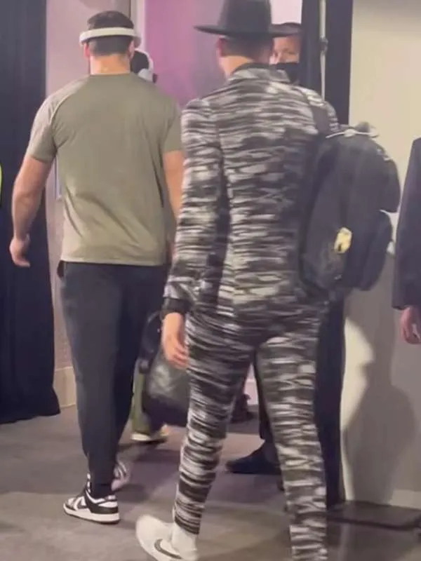 Joe Burrow Striped Suit​ From Super Bowl 2022 03