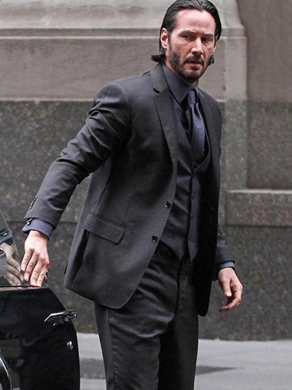 John Wick Keanu Reeves tuxedo Suit 02