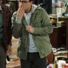 Johnny Galecki The Big Bang Theory Green Jacket 03