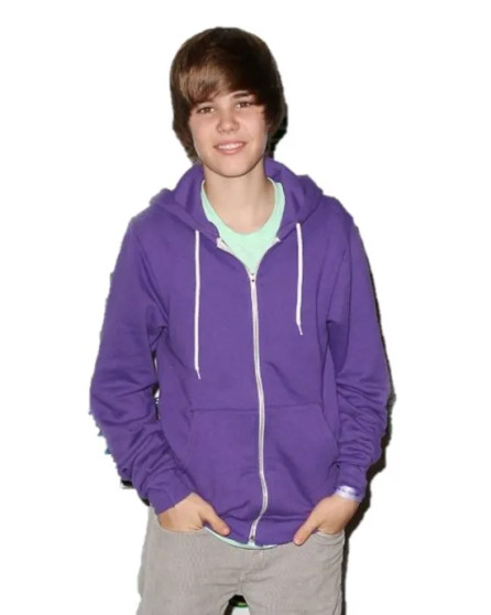 Justin Bieber Purple Hoodie​ 02