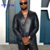 Kanye West Leather Biker Jacket 04