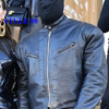Kanye West Leather Biker Jacket 08