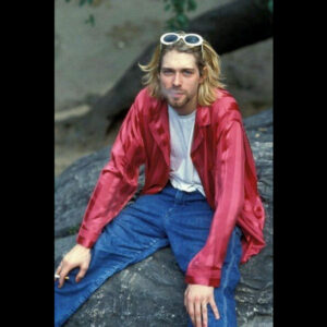 Kurt Cobain Pink shirt 01