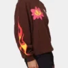 Loiter Euphoric Brown Unisex Hoodie 02