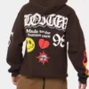 Loiter Euphoric Brown Unisex Hoodie 03