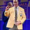 Men NFL Hall Of Fame Golden Jacket 02