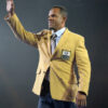 Men NFL Hall Of Fame Golden Jacket 04