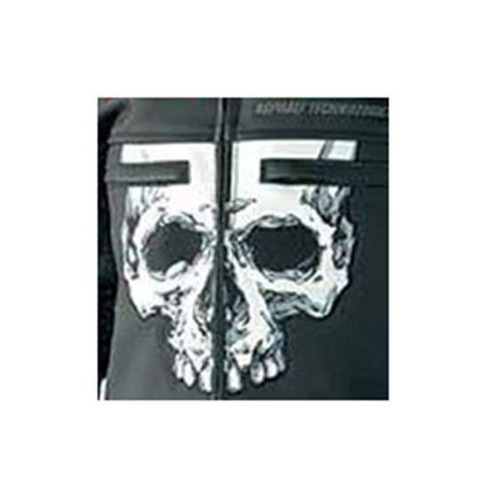 Mens Icon Skull Motorcycle Jacket 03