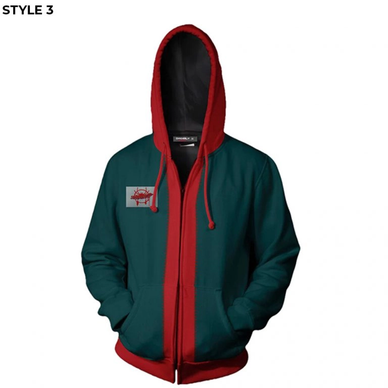 Miles Morales Spider Verse Hoodie 06