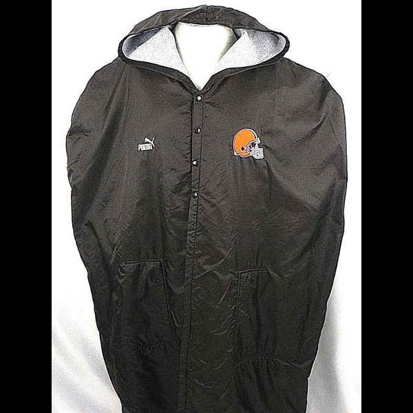NFL Sideline Cape Coat Cleveland Browns 01