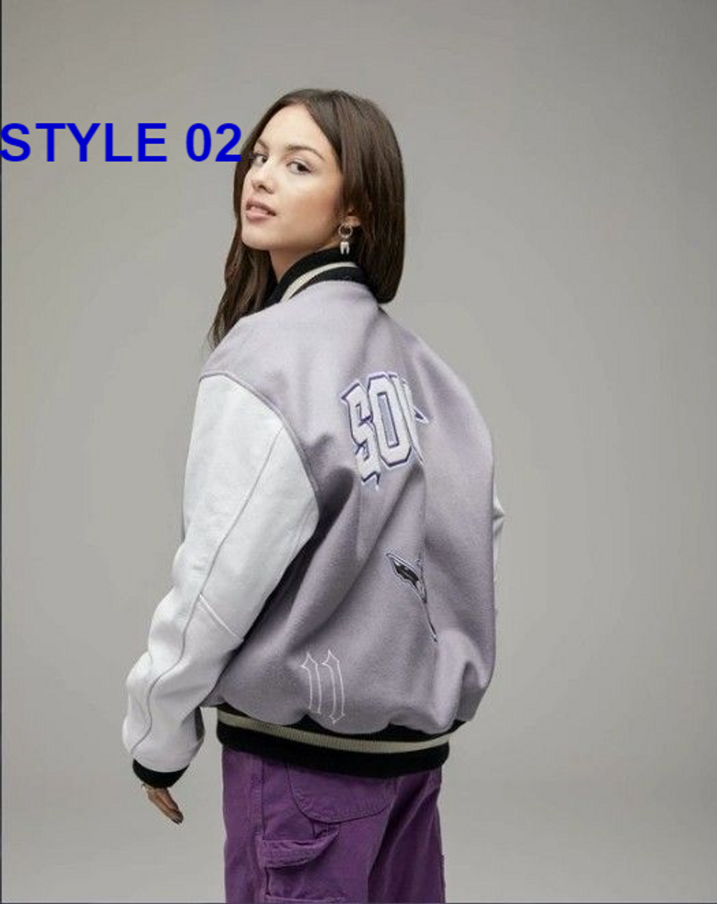 Olivia Rodrigo Varsity Jacket 04