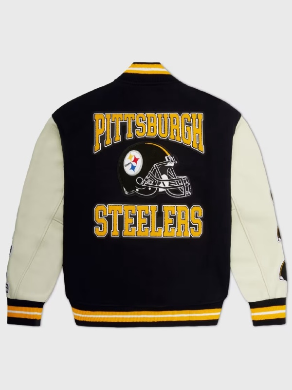 Pittsburgh Steelers Letterman Jacket 02