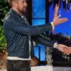 Ryan Gosling Blue Leather Jacket 02