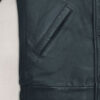 Ryan Gosling Blue Leather Jacket 05