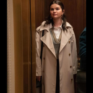 Selena Gomez Double Breasted Coat From Only Murders in the Building 01
