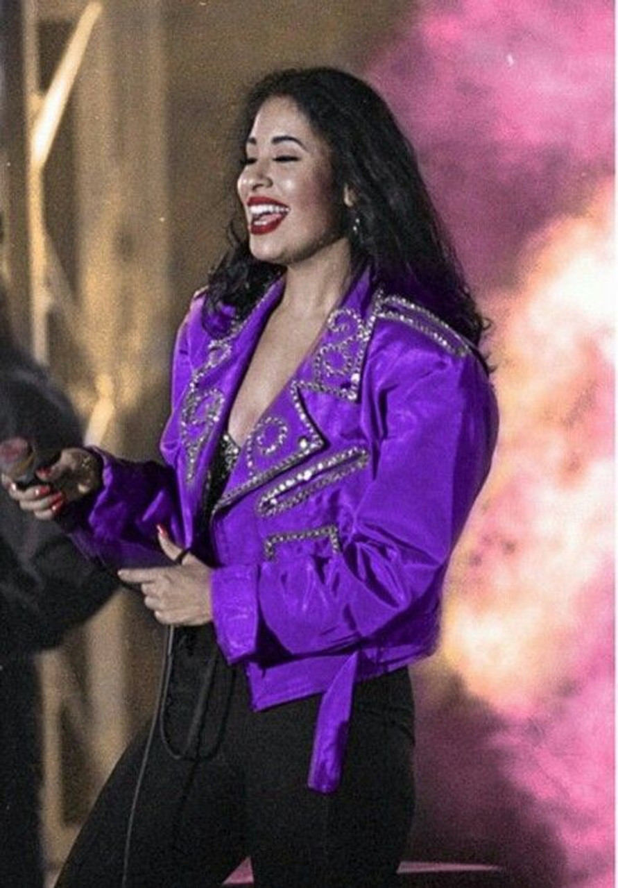 Selena Quintanilla Purple Jacket 02 Selena Quintanilla Purple Jacket 02