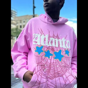 Sp5der Atlanta Hoodie Pink 01