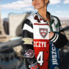 Super Bowl Kristin Juszczyk 49ers Jacket 03