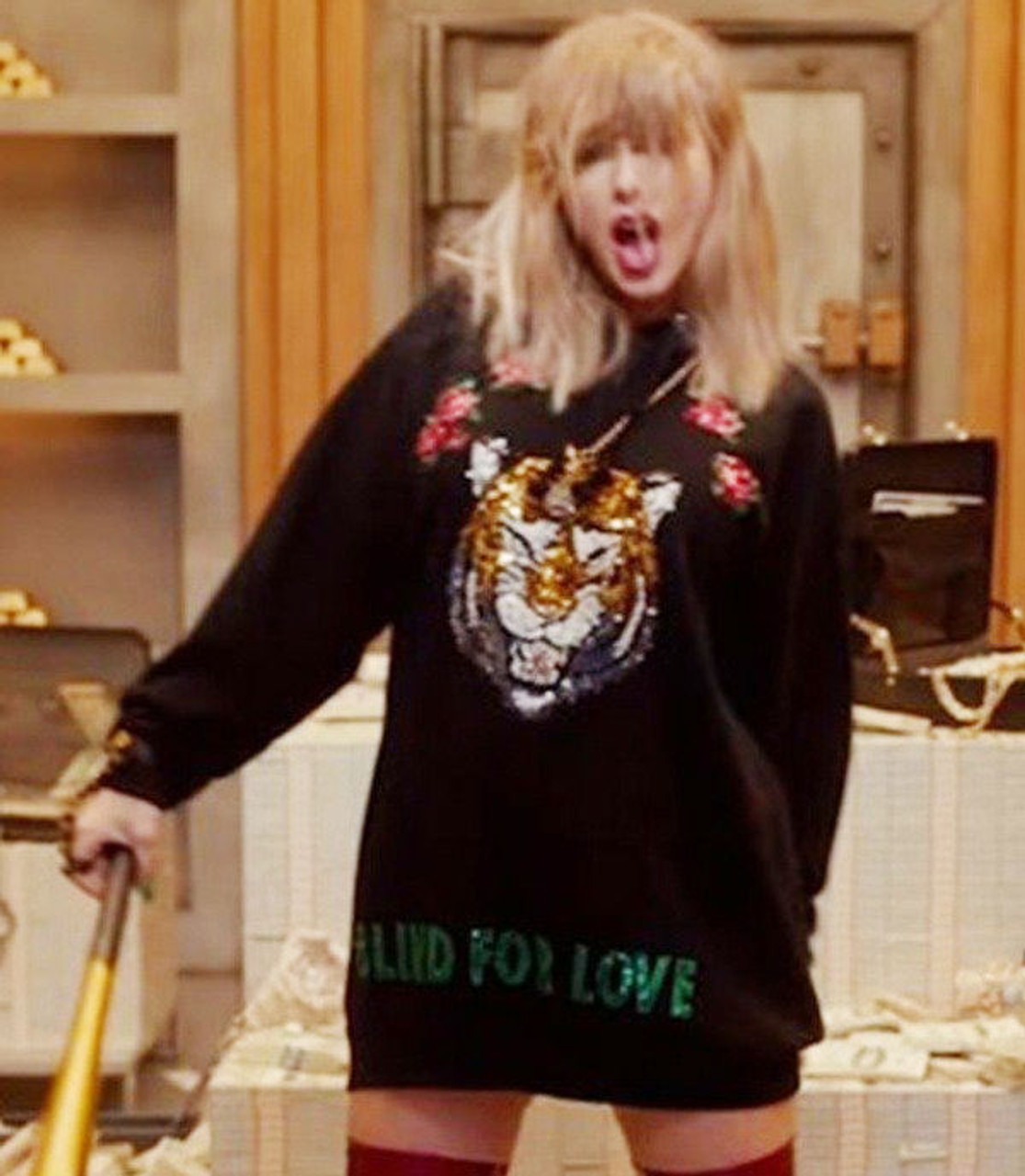 Taylor Swift Blind For Love black Hoodie 03