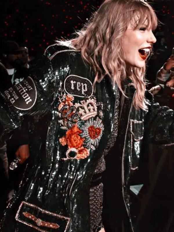 Taylor Swift Green Reputation Jacket 02
