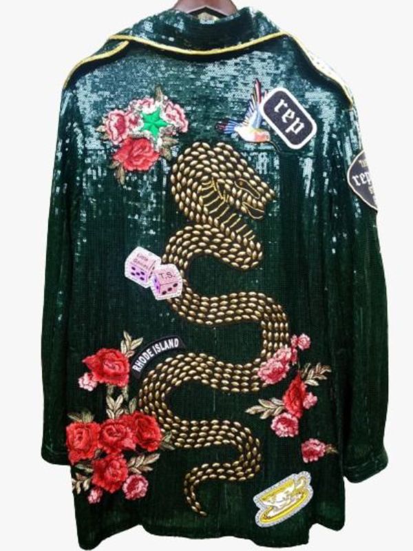 Taylor Swift Green Reputation Jacket 05