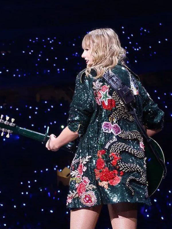 Taylor Swift Green Reputation Jacket 06