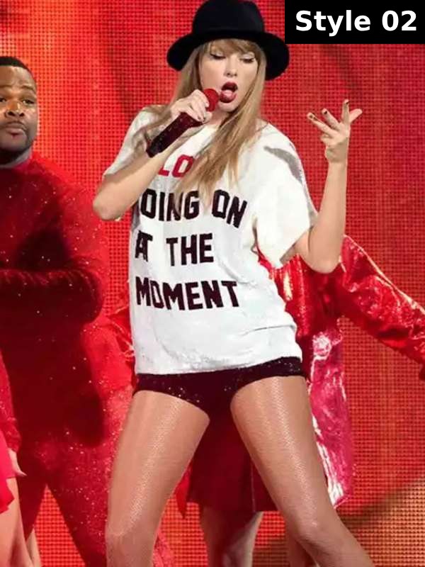 The Eras Tour Who’s Taylor Swift Anyway Ew White T-Shirt 04
