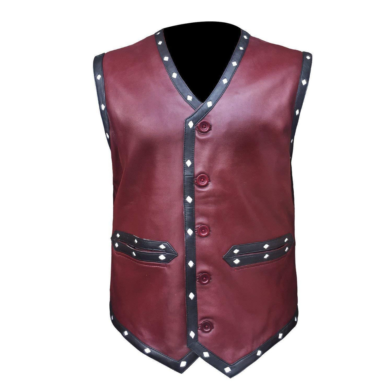 The Warriors Leather Vest 02