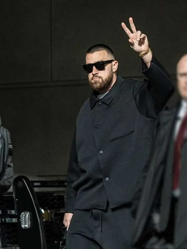 Travis Kelce Black Suit 02
