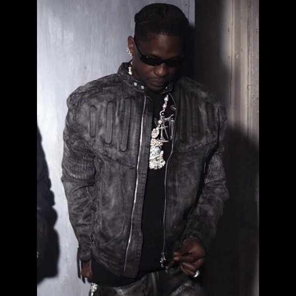 Travis Scott Leather Jacket 01